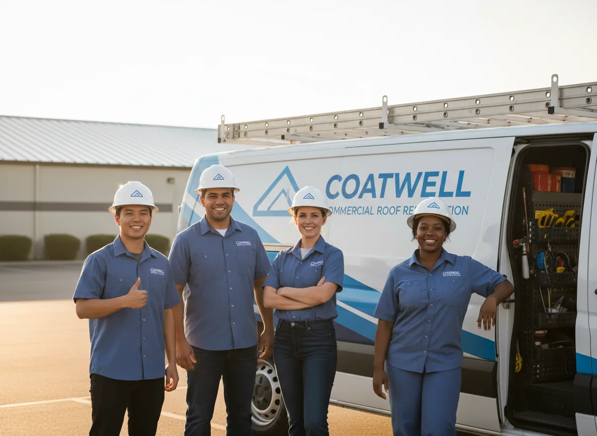 Commercial roof coating company in West, MS